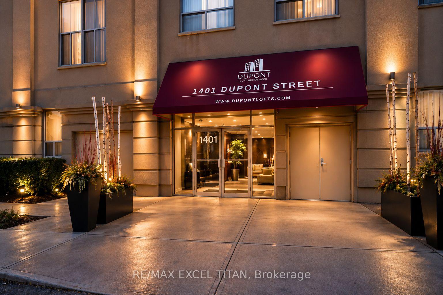 Front of Unit 617, 1401 Dupont Street