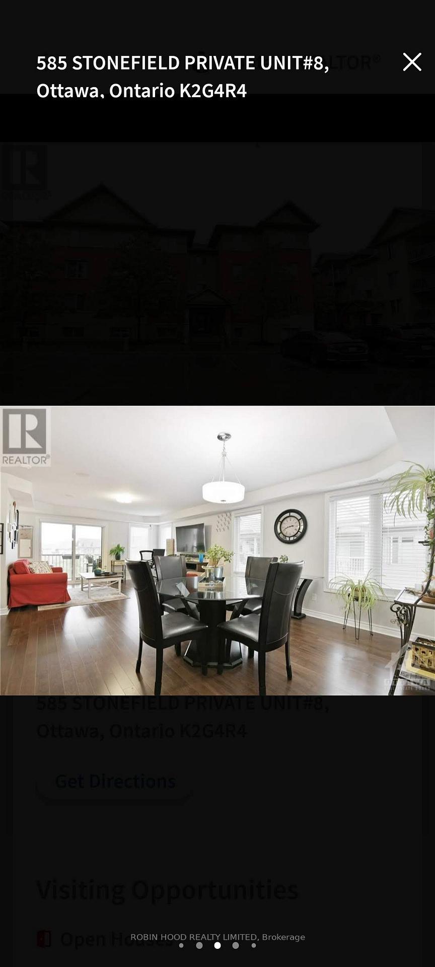Front of Unit 30, 585 Stonefield Private