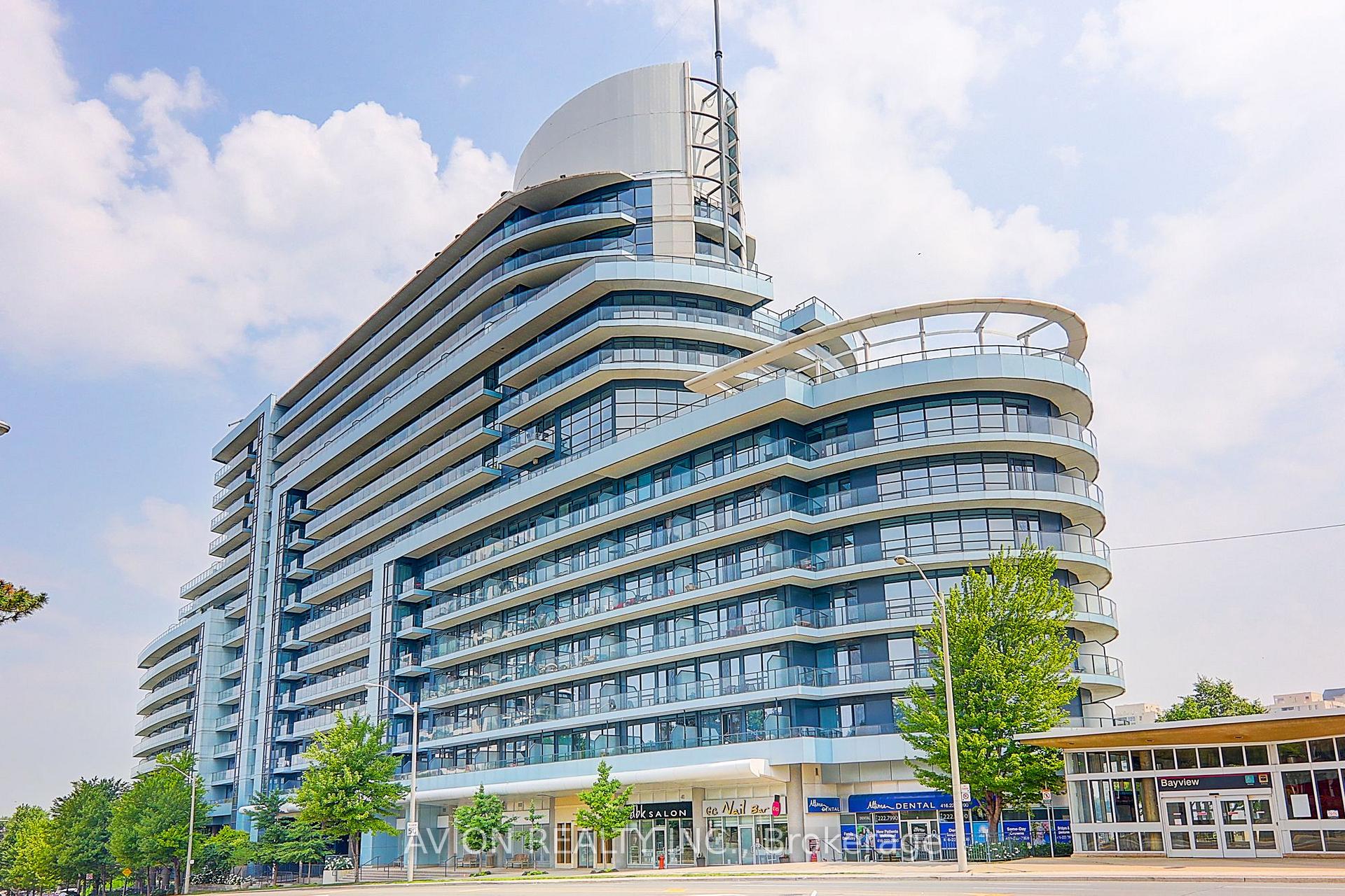 Front of Unit 808, 2885 Bayview Avenue