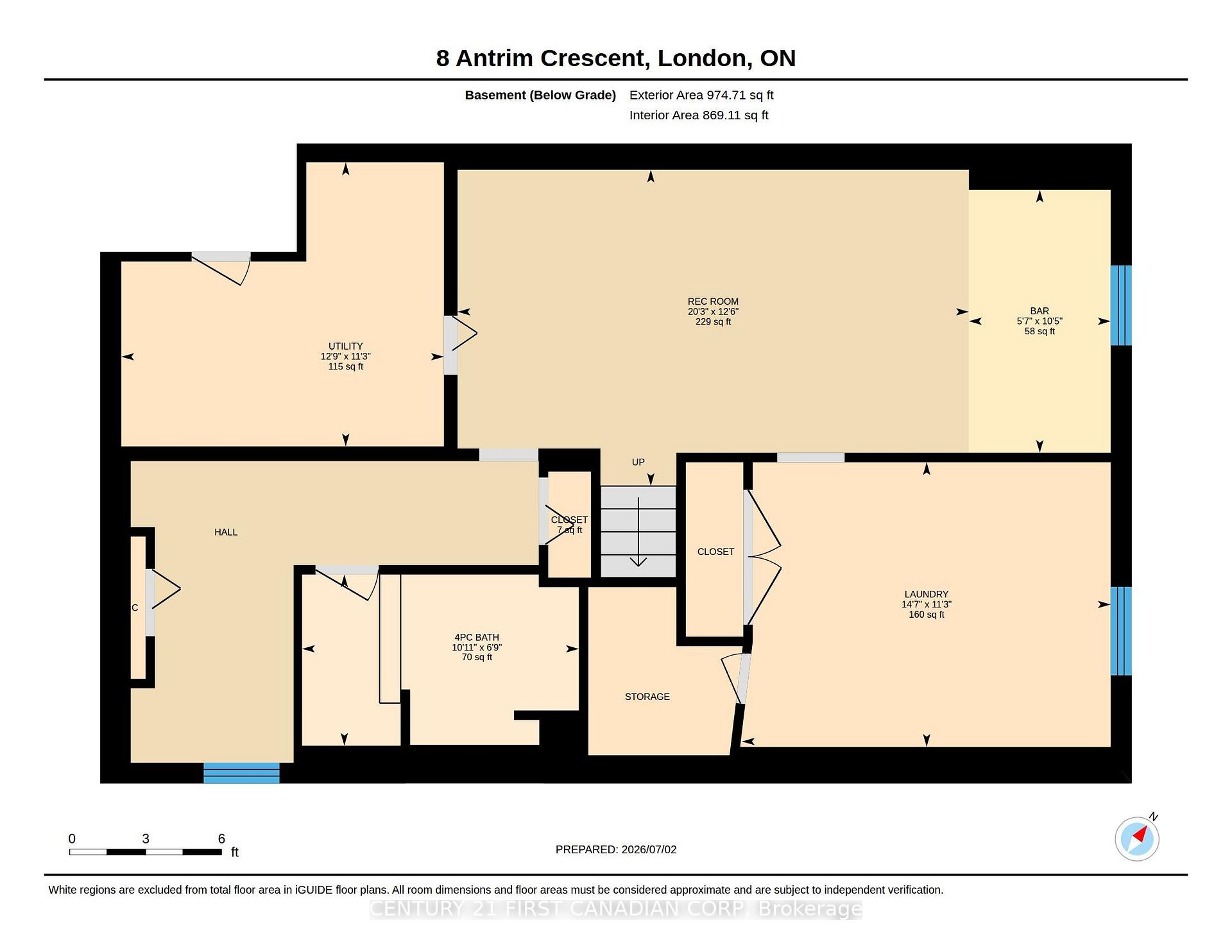 Photo 23 of 8 Antrim Crescent, London, South Y — HOMEH