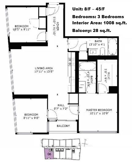 Photo 2 of Unit 906, 85 Queens Wharf Road, Toronto, Waterfront Communities — HOMEH