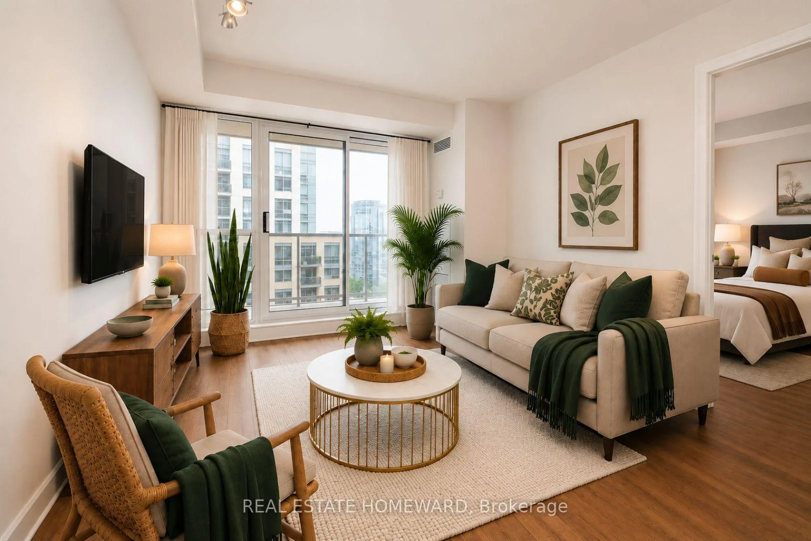 Photo 2 of Unit 1805, 5 Michael Power Place, Etobicoke, Islington-City Centre West — HOMEH