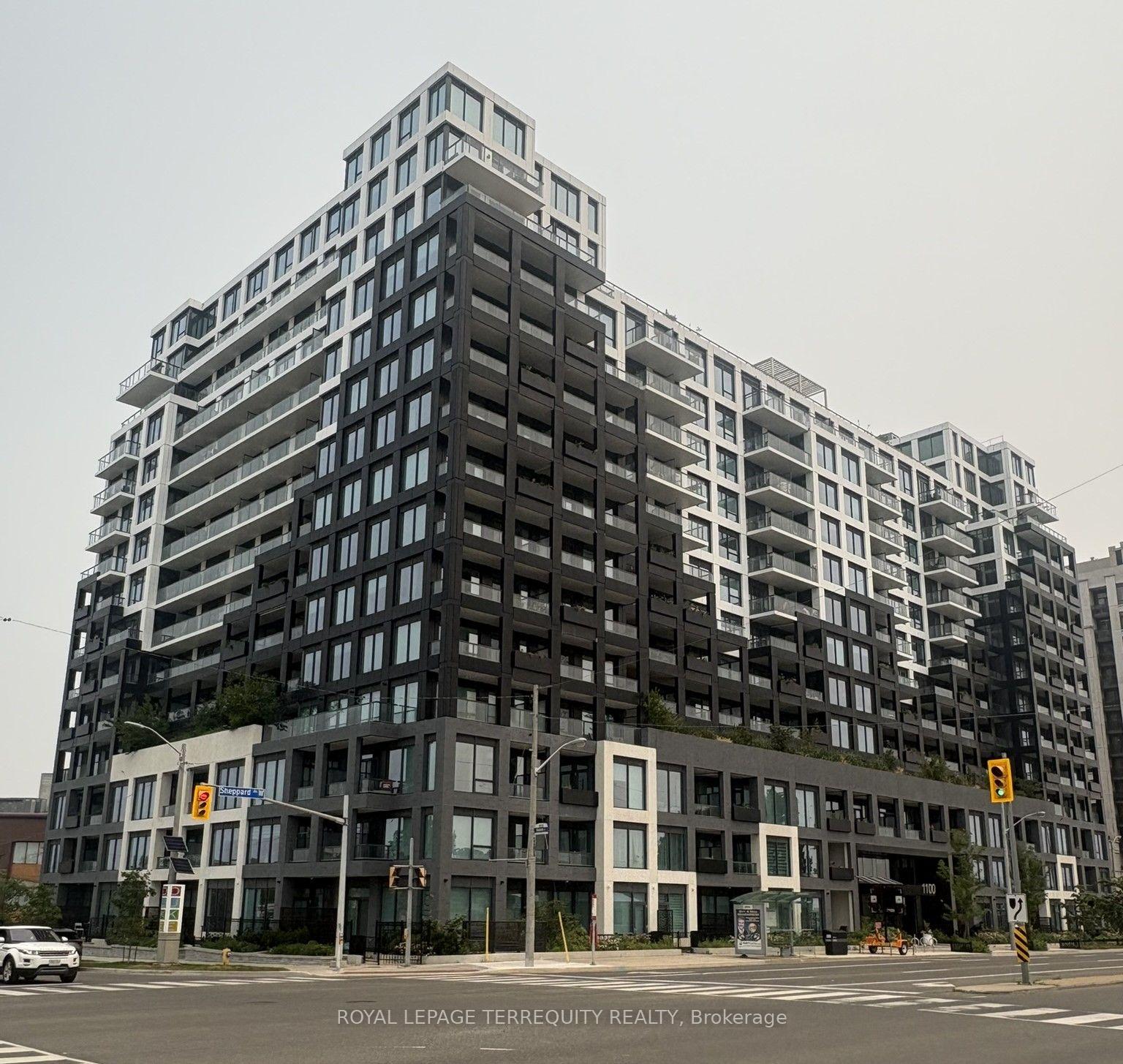 Front of Unit 709, 1100 Sheppard Avenue W