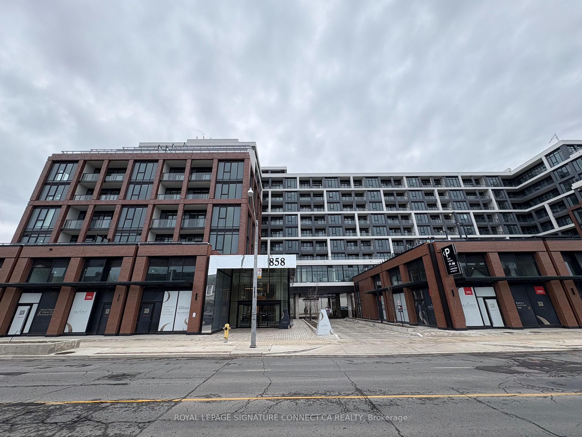 Front of Unit 608, 858 Dupont Street