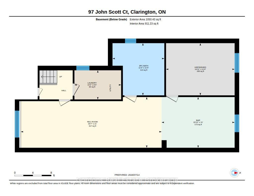 Photo 44 of 97 John Scott Court, Clarington, Bowmanville — HOMEH