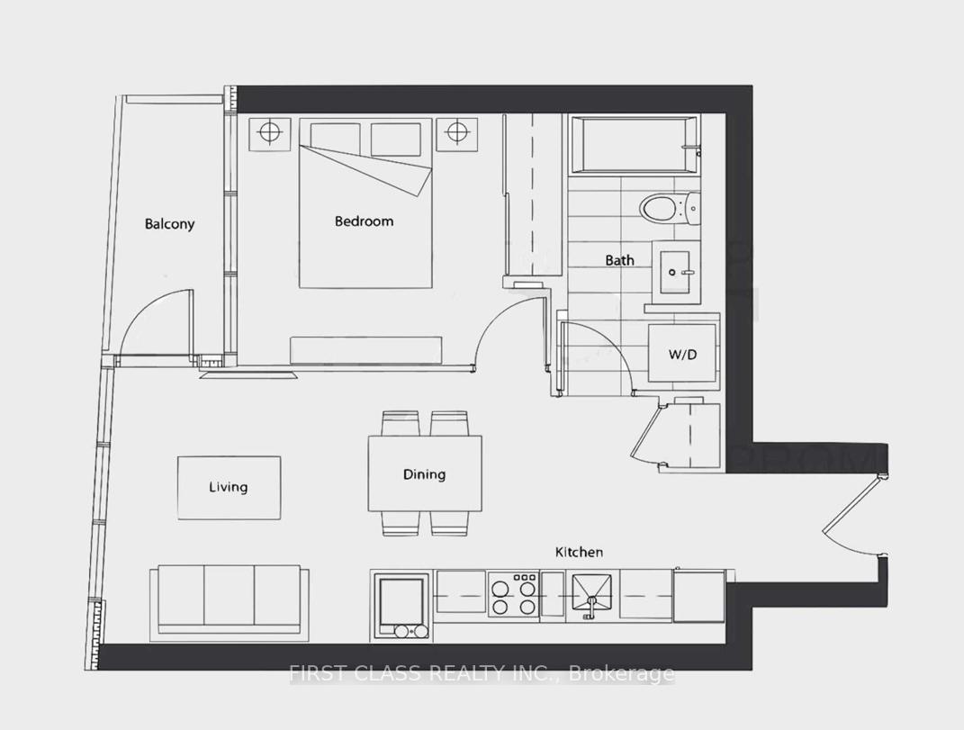 Photo 7 of Unit 802, 80 Queens Wharf Road, Toronto, Waterfront Communities — HOMEH