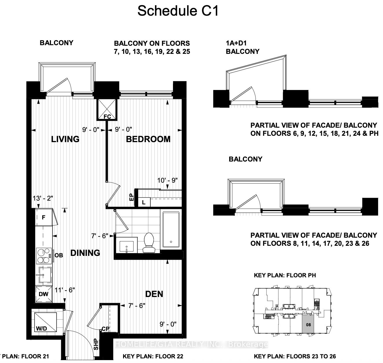 Photo 30 of Unit 908, 60 Central Park Roadway, Etobicoke, Islington-City Centre West — HOMEH