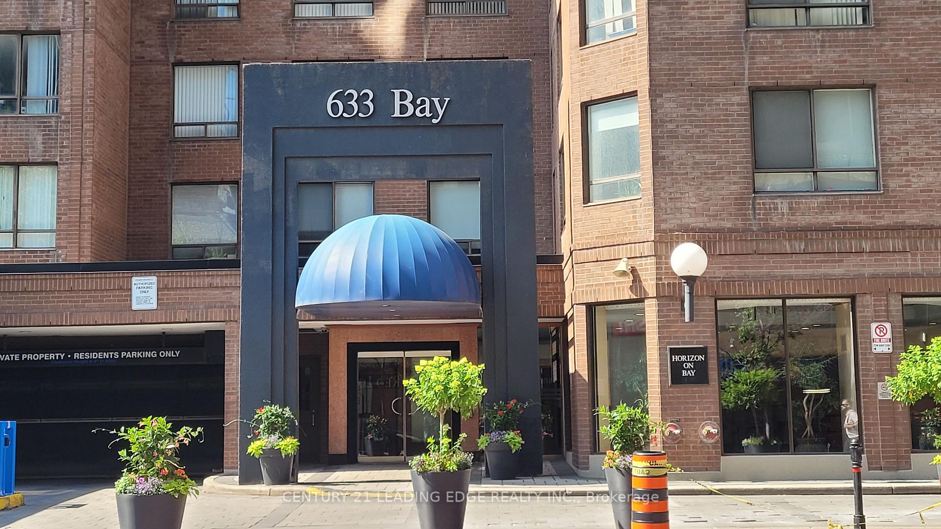 Front of Unit 1512, 633 Bay Street
