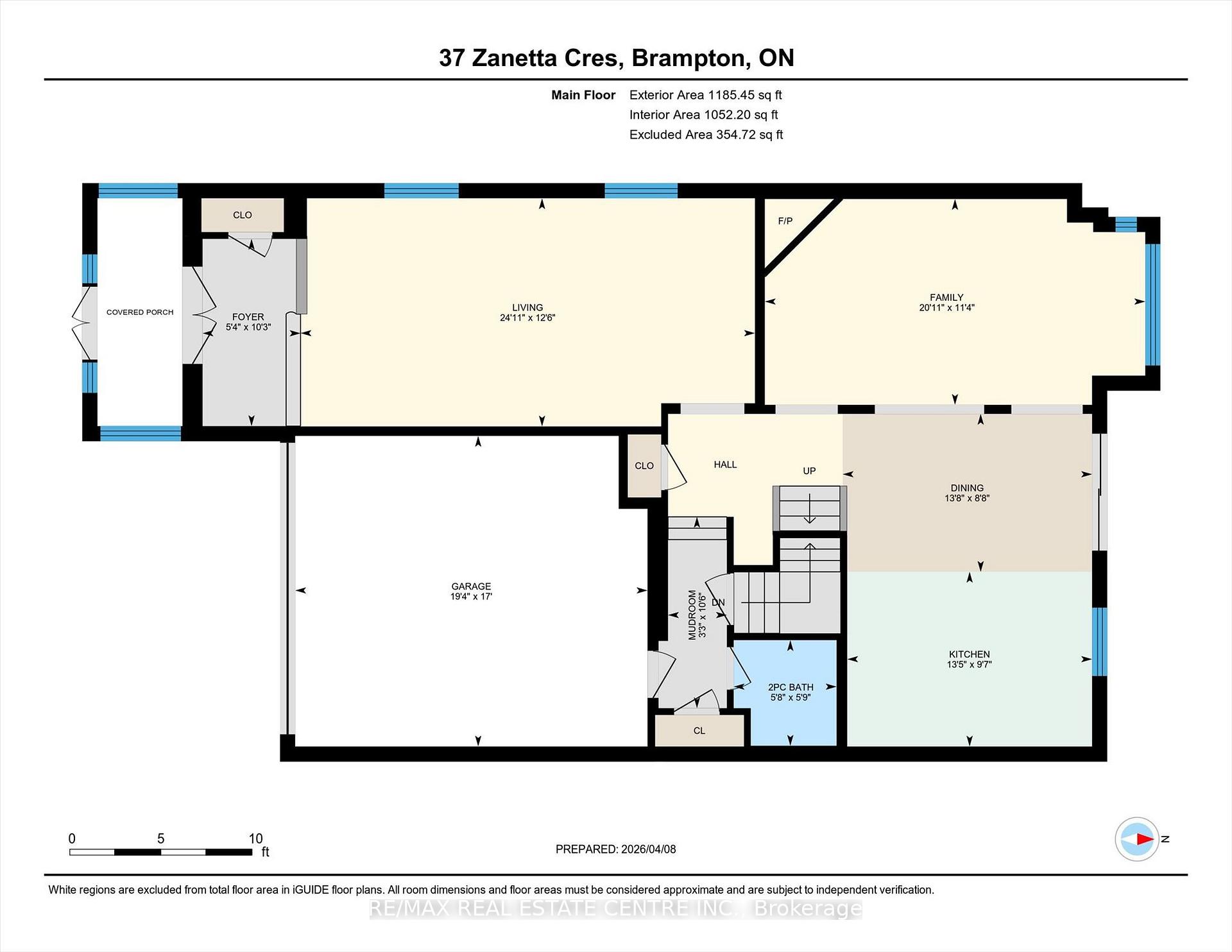 Photo 18 of 37 Zanetta Crescent, Brampton, Credit Valley — HOMEH