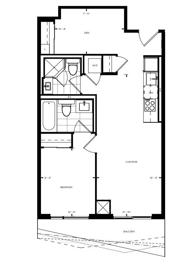Photo 2 of Unit 808, 100 Dalhousie Street, Toronto, Church-Yonge Corridor — HOMEH