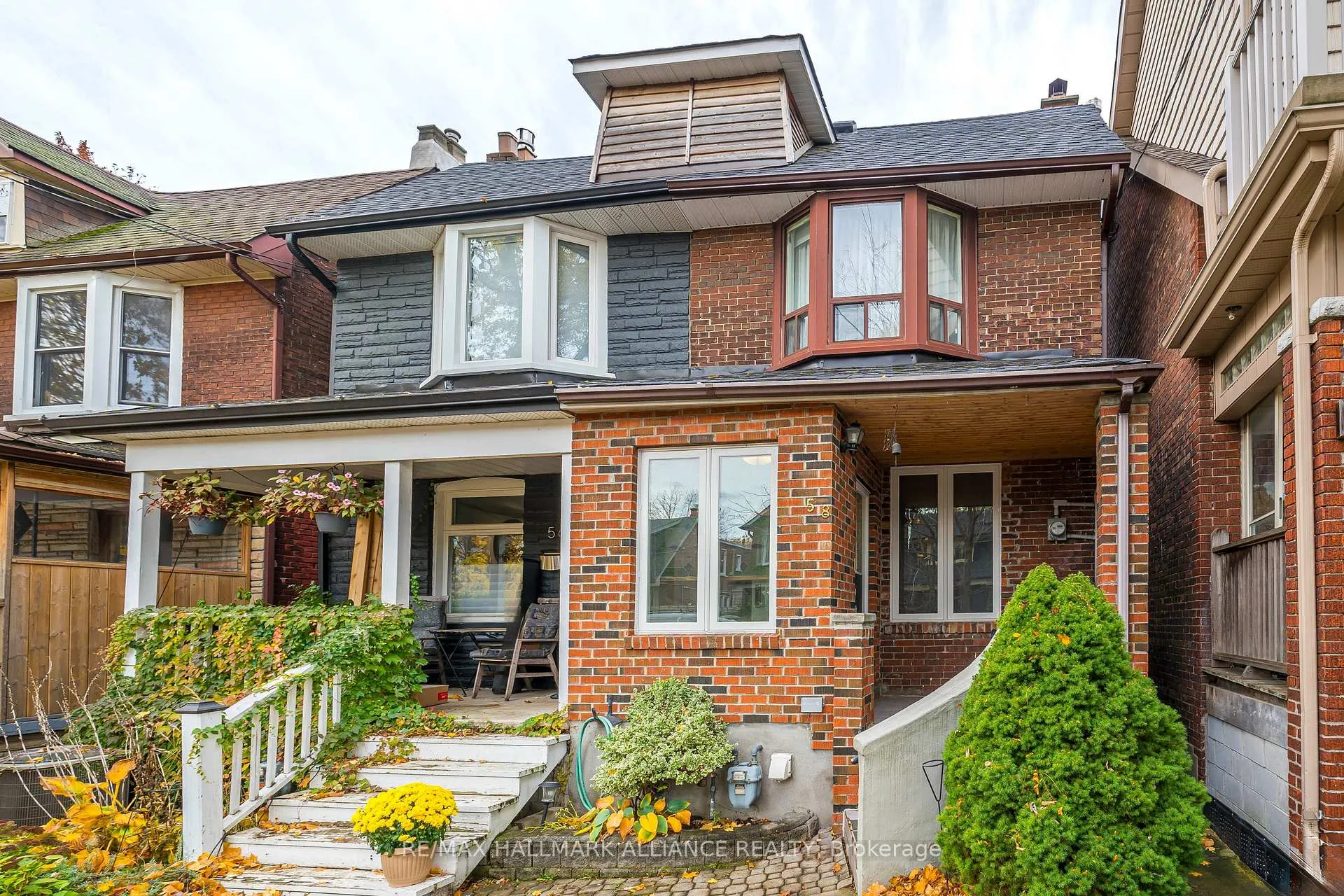Front of 58 Monarch Park Avenue