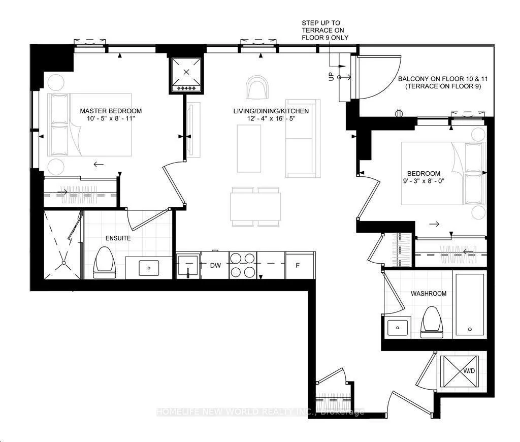 Photo 21 of Unit 1122, 400 King Street W, Toronto, Waterfront Communities — HOMEH