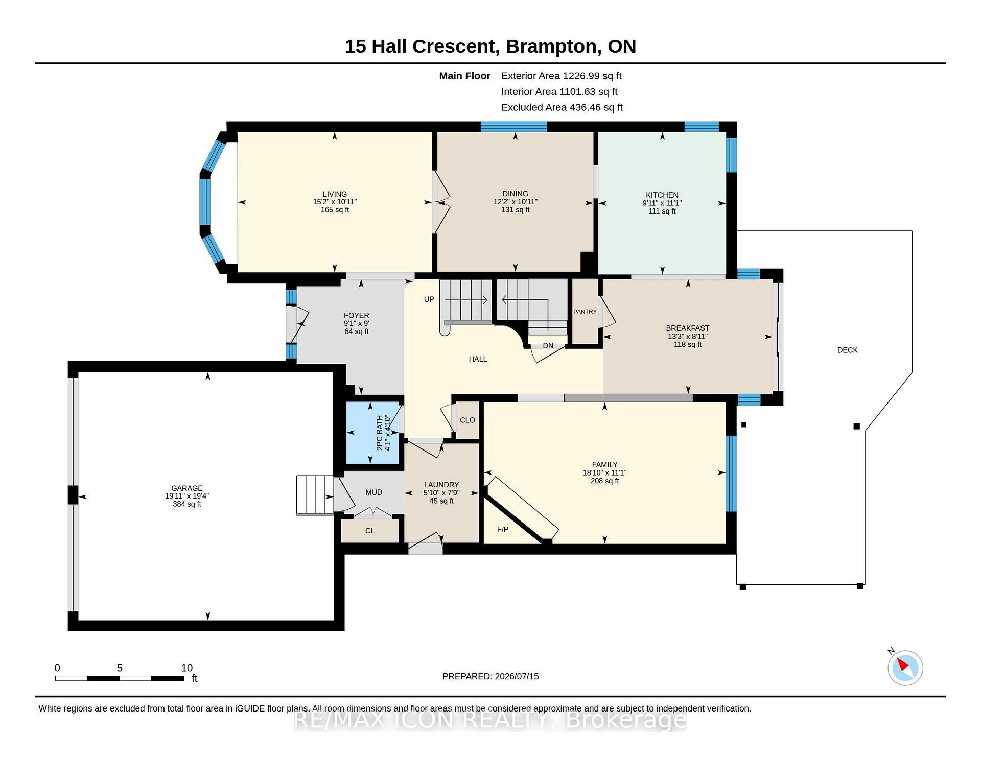 Photo 45 of 15 Hall Crescent, Brampton, Northwood Park — HOMEH