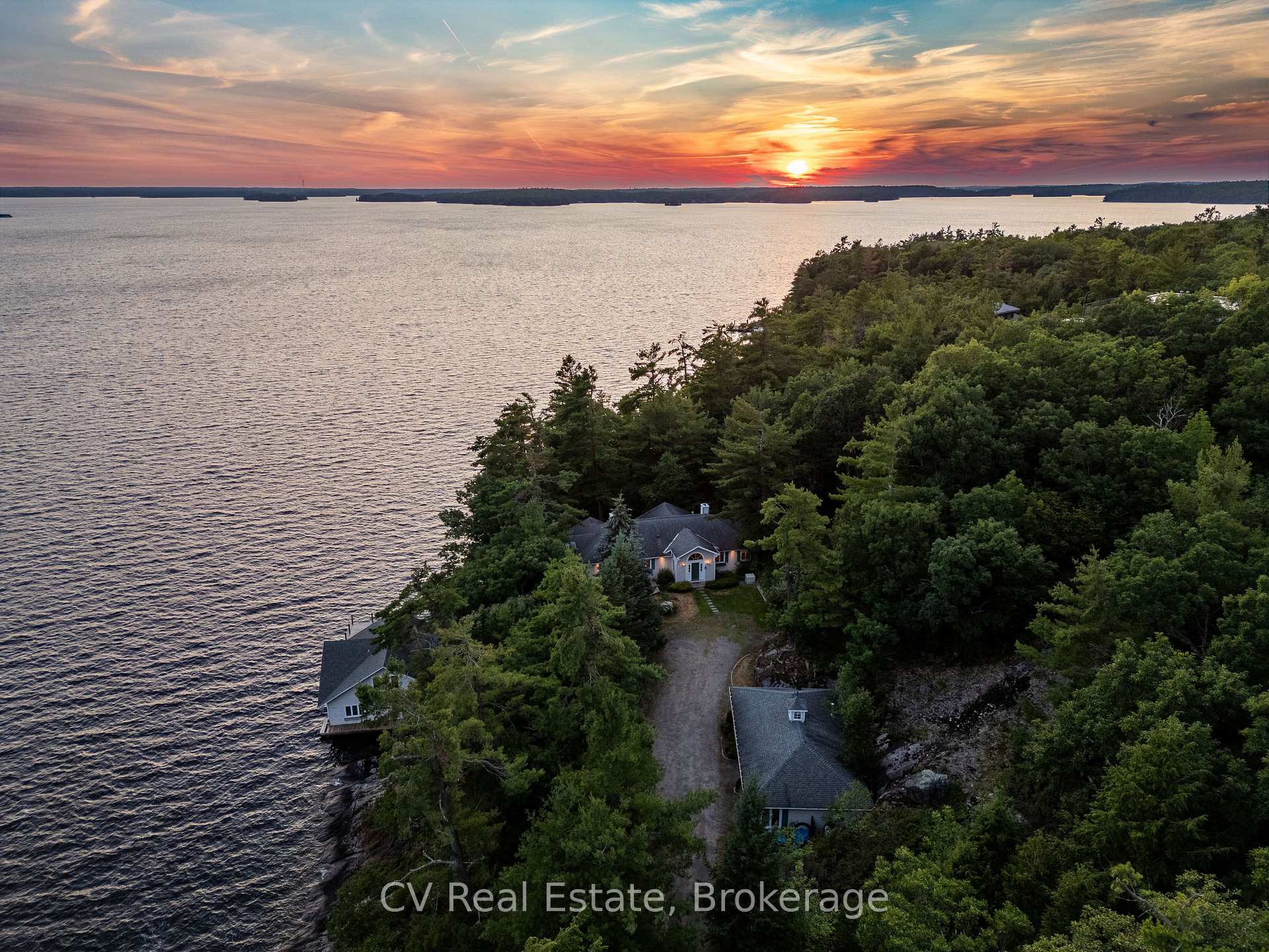 Front of 1210 Ennis Bay Road
