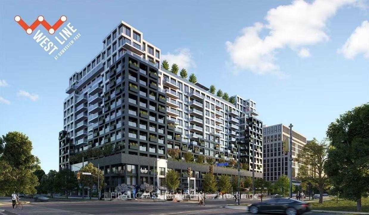 Front of Unit 818, 1100 Sheppard Avenue W