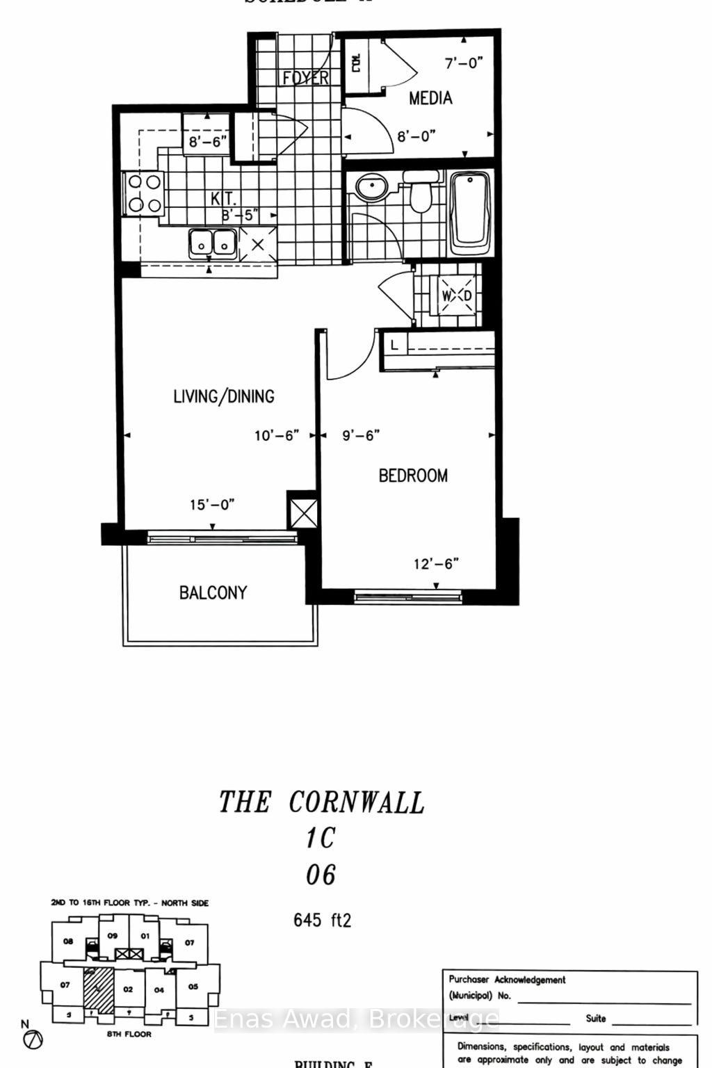 Photo 38 of Unit 1406, 7 Michael Power Place, Etobicoke, Islington-City Centre West — HOMEH