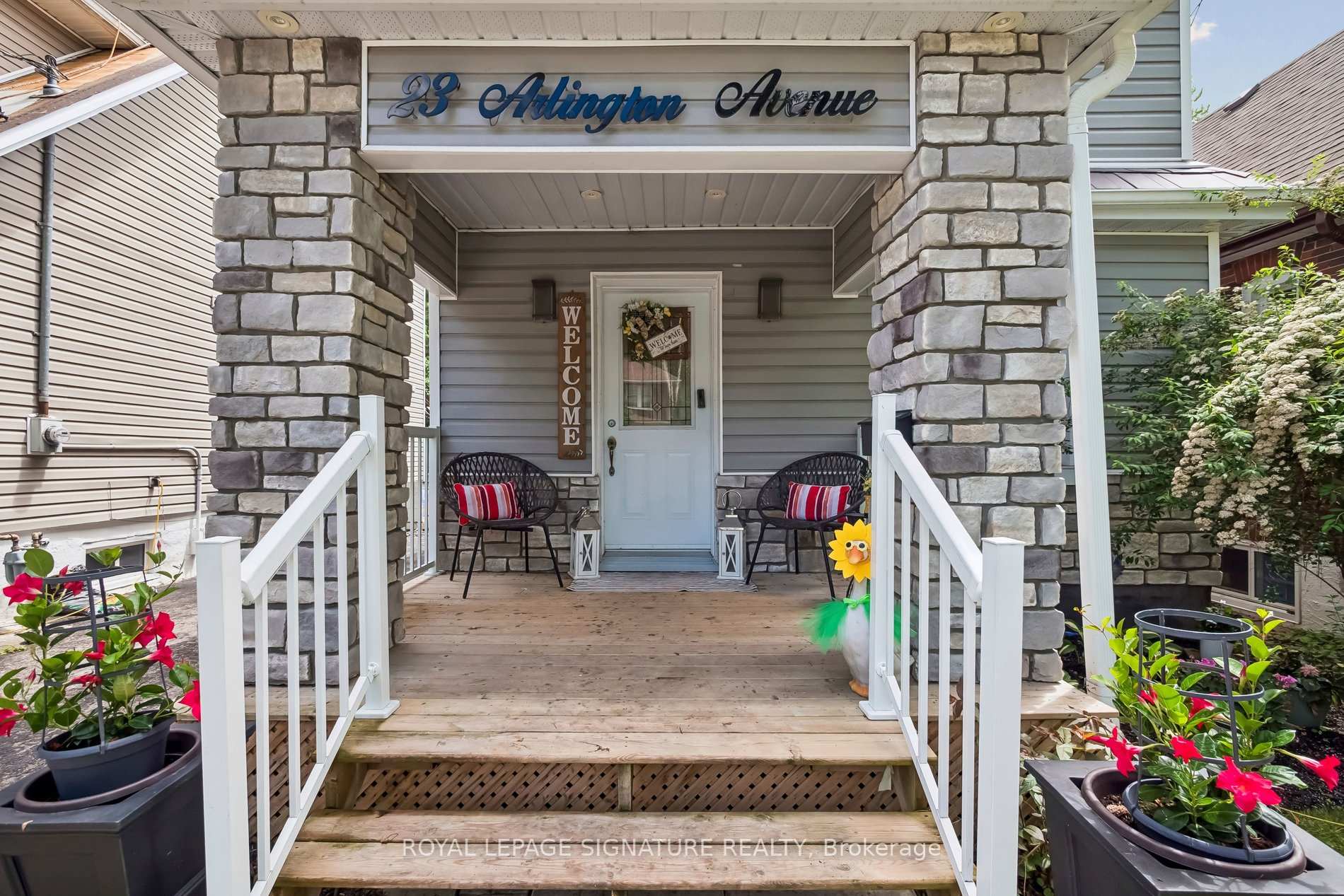 Front of 23 Arlington Avenue