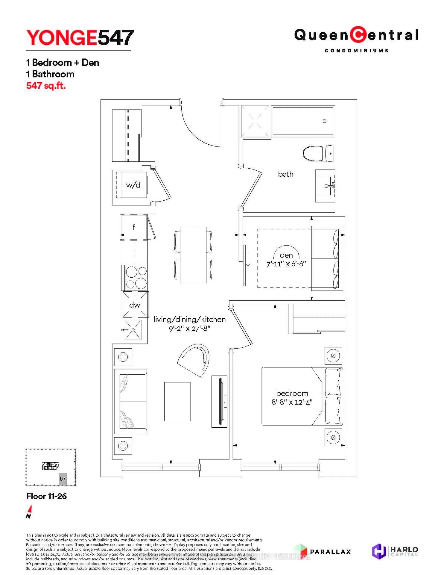 Photo 3 of Unit 2507, 100 Queen Street E, Toronto, Church-Yonge Corridor — HOMEH