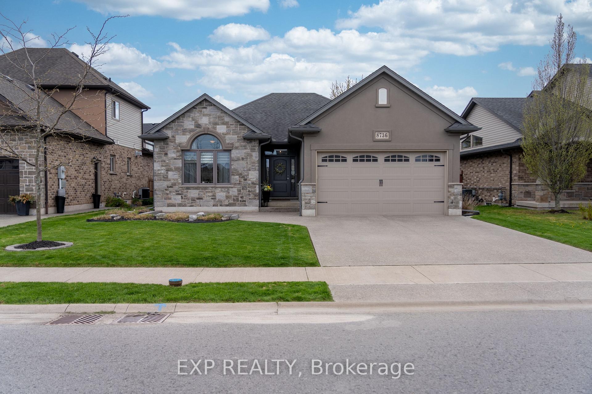 Front of 8736 Angie Drive