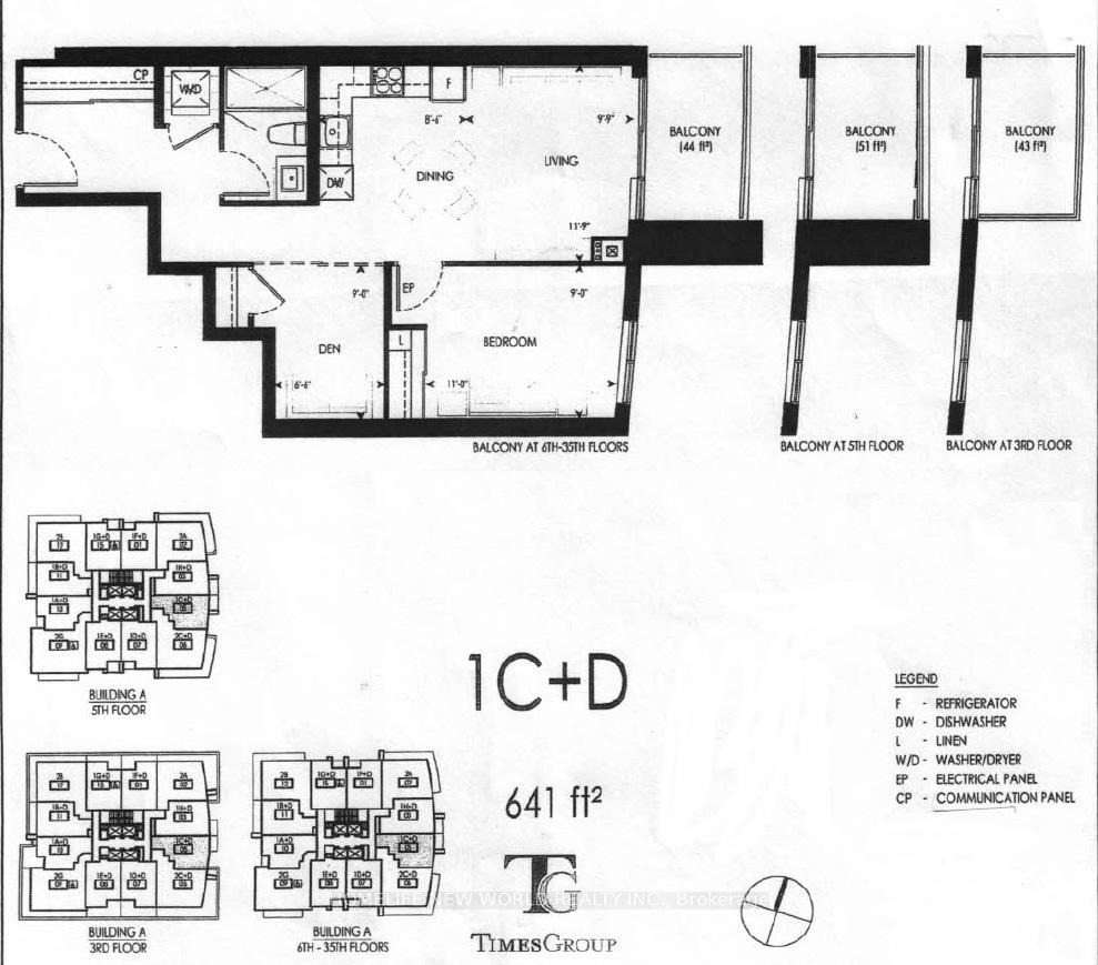 Photo 10 of Unit 1705, 12 Gandhi Lane, Markham, Commerce Valley — HOMEH