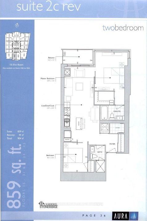 Photo 33 of Unit 3709, 386 Yonge Street, Toronto, Bay Street Corridor — HOMEH