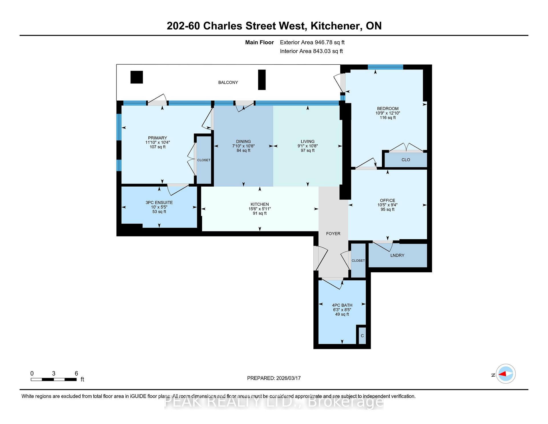 Photo 39 of Unit 201, 60 Charles, Kitchener, City Commercial Core — HOMEH