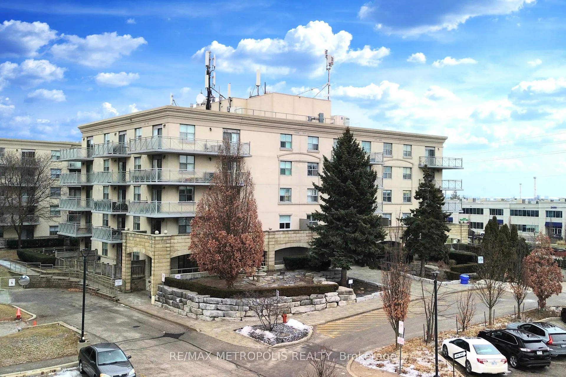 Front of Unit 216, 2500 Rutherford Road