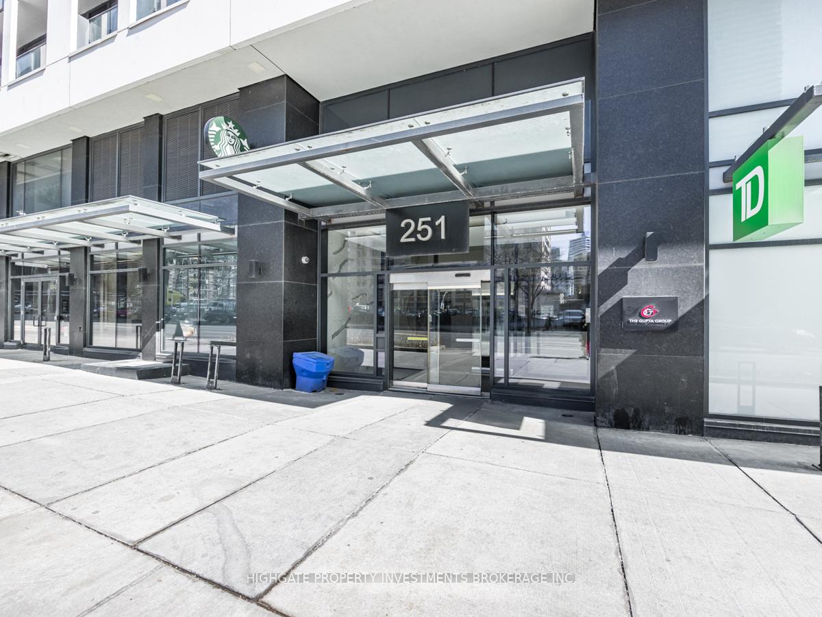 Front of Unit 1407, 251 Jarvis Street