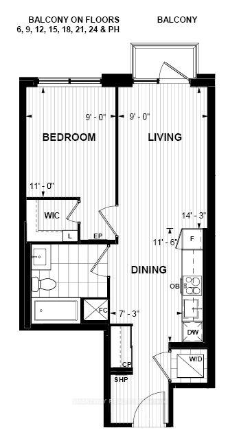 Photo 29 of Unit 2601, 60 Central Park Roadway, Etobicoke, Islington-City Centre West — HOMEH
