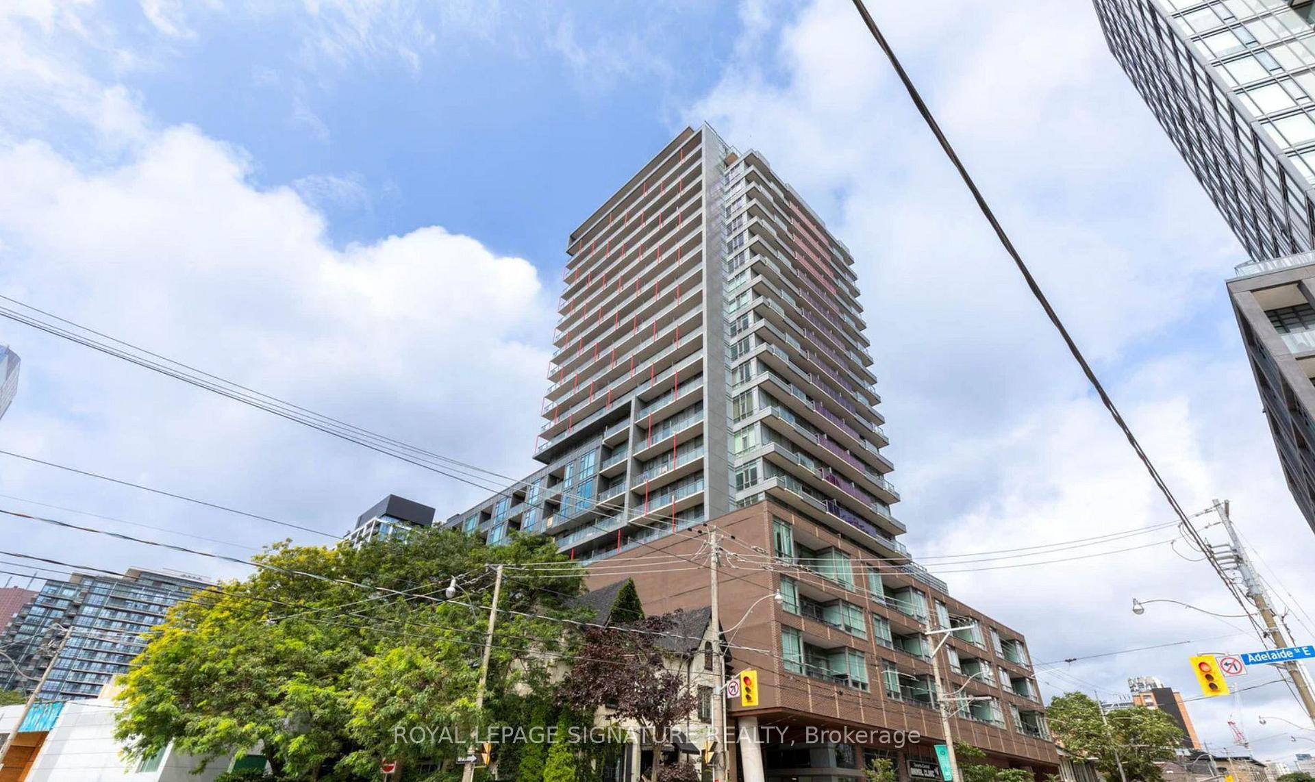 Front of Unit 1202, 120 Parliament Street