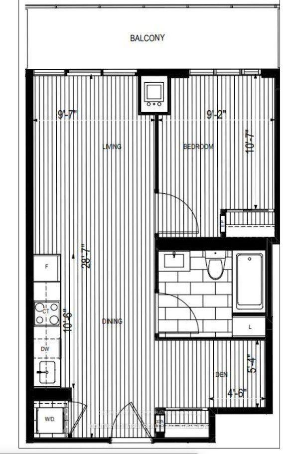 Photo 7 of Unit 3505, 575 Bloor Street E, Toronto, North St. James Town — HOMEH