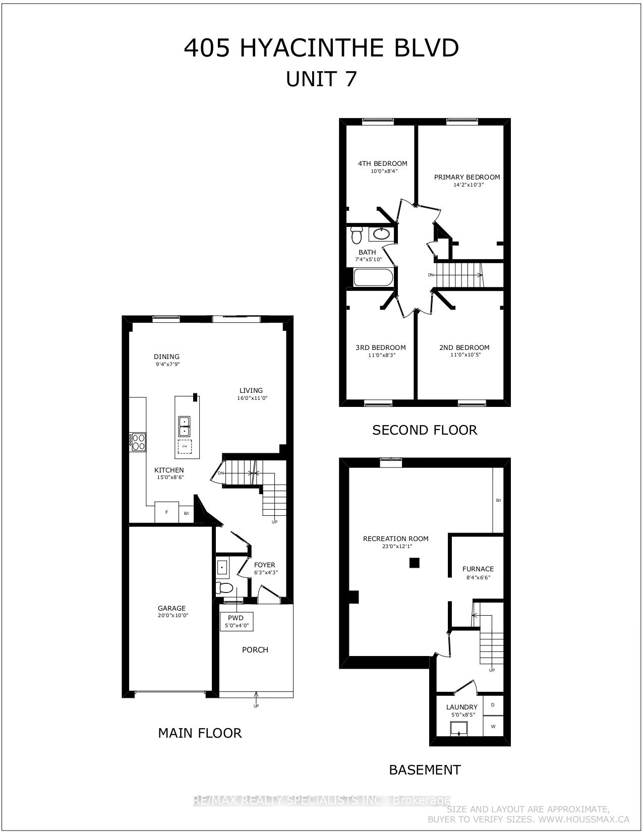 Photo 37 of Unit 7, 405 Hyacinthe Boulevard, Mississauga, Mississauga Valleys — HOMEH