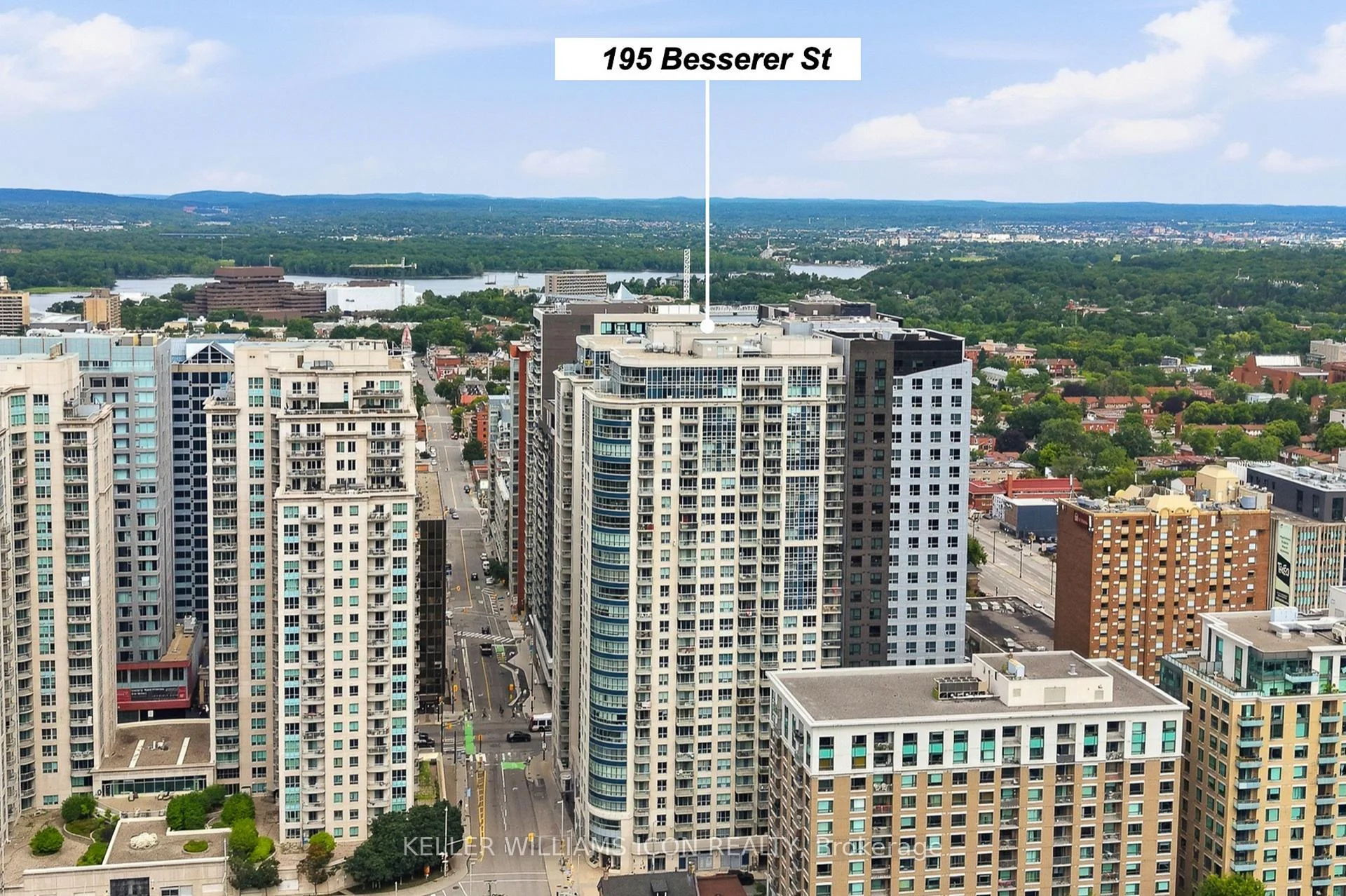 Front of Unit 2202, 195 Besserer Street