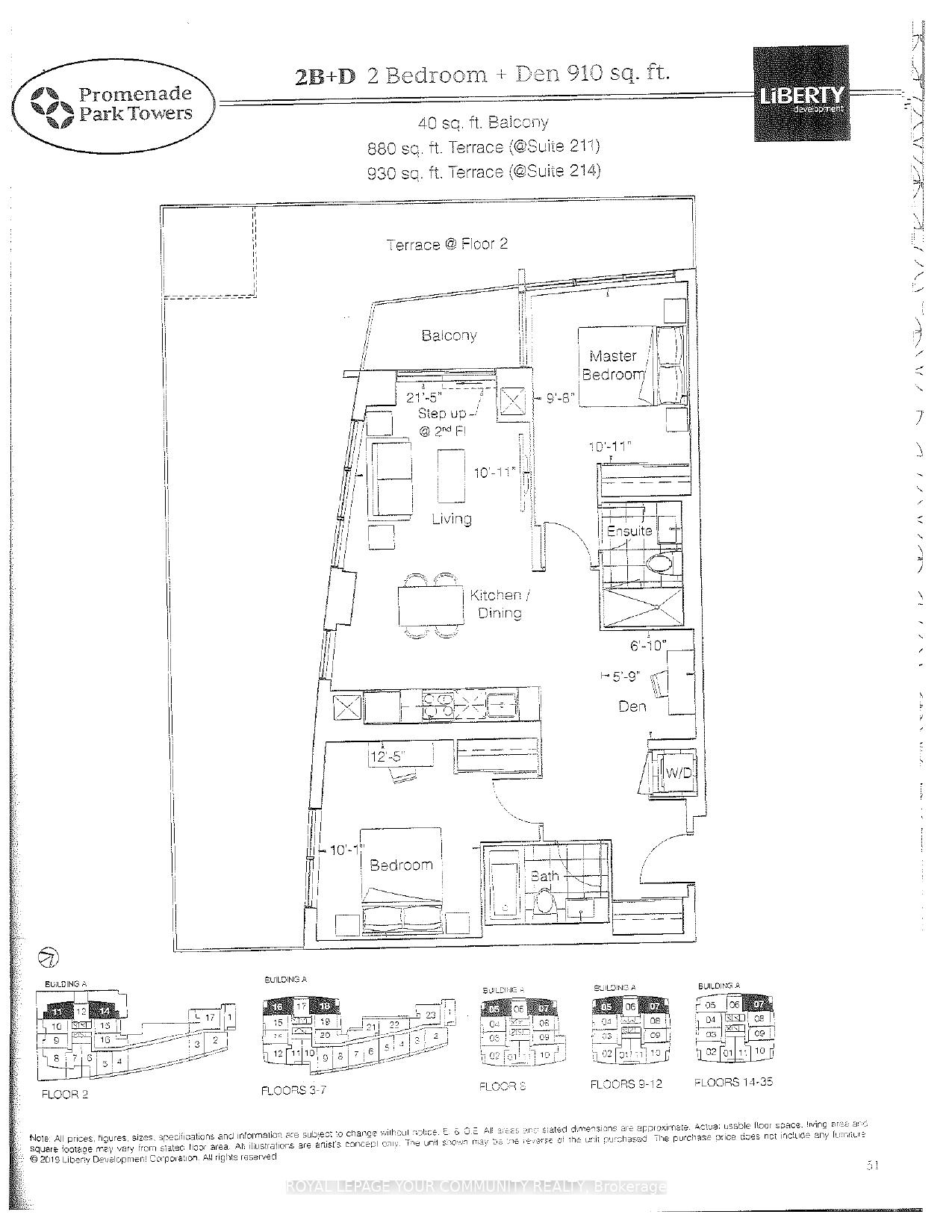 Photo 1 of Unit 1707, 30 Upper Mall Way, Vaughan, Brownridge — HOMEH