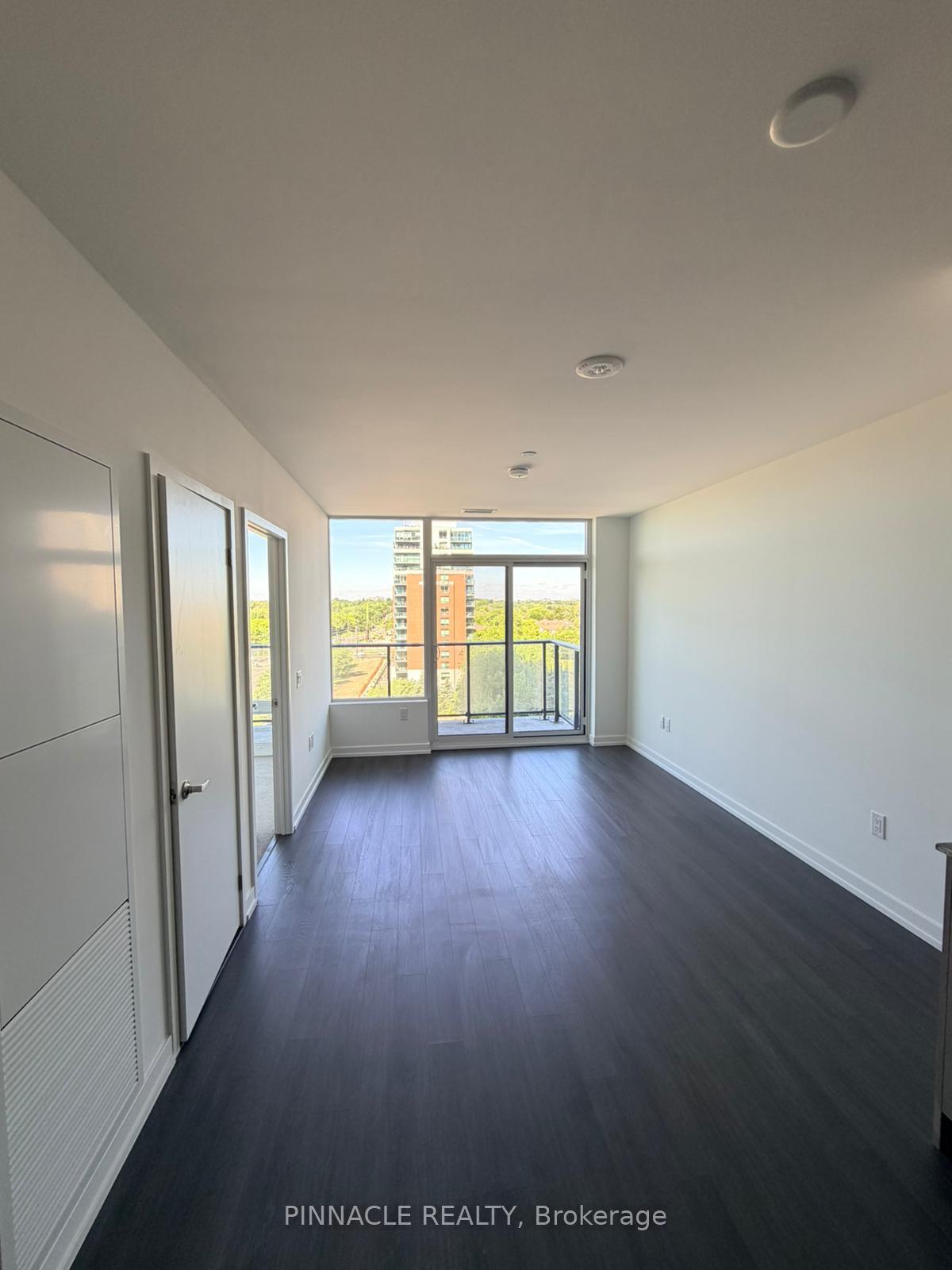 Front of Unit 801, 4010 Eglinton Ave W