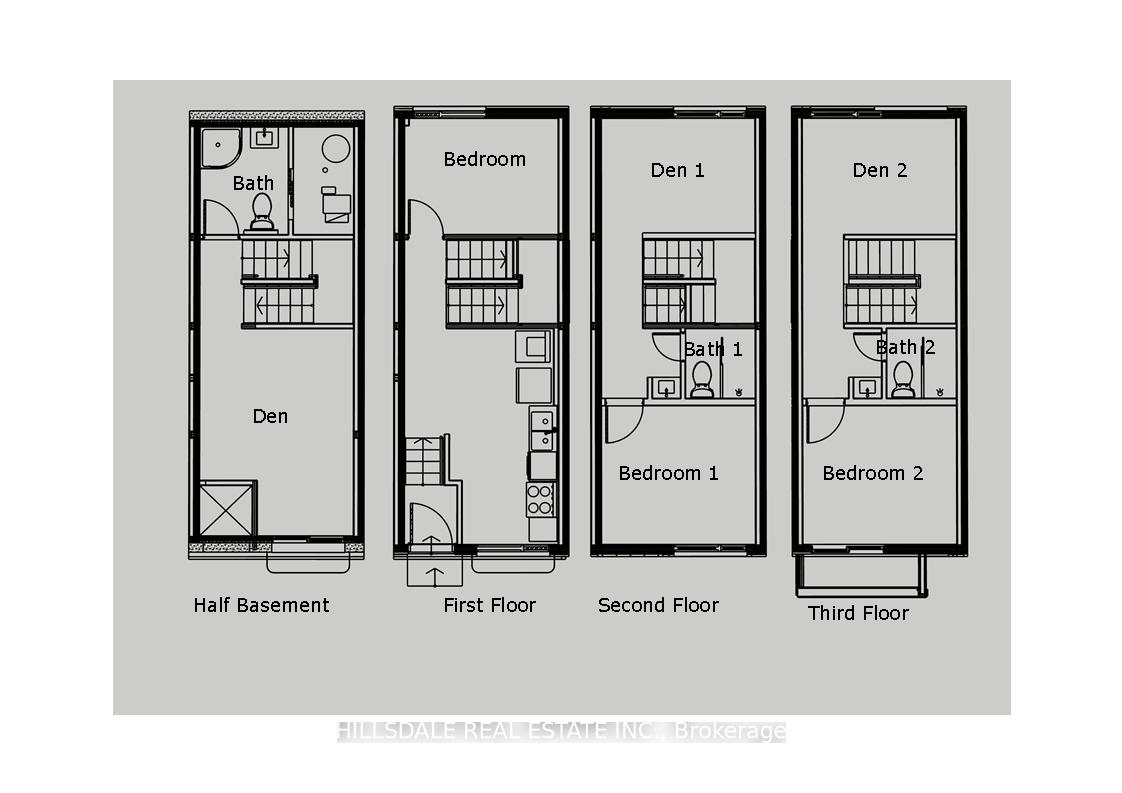 Photo 3 of Unit TH 6/BR #1, 18 Hickory Street, Waterloo, Beechwood/University — HOMEH