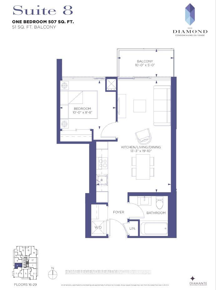 Photo 12 of Unit 1908, 75 Canterbury Place, North York, Willowdale West — HOMEH