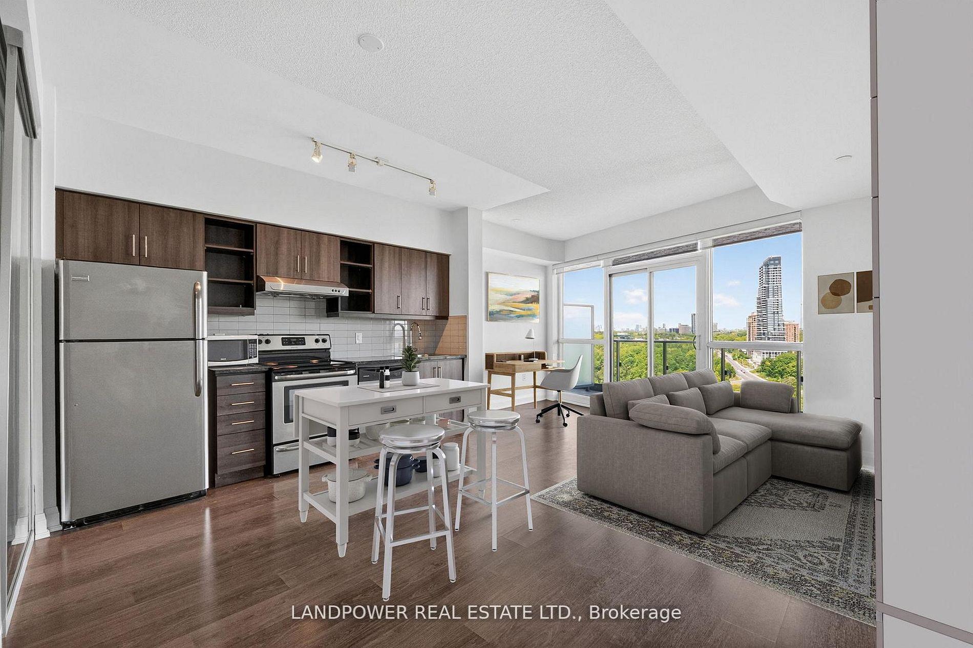 Front of Unit 1203, 160 Vanderhoof Avenue