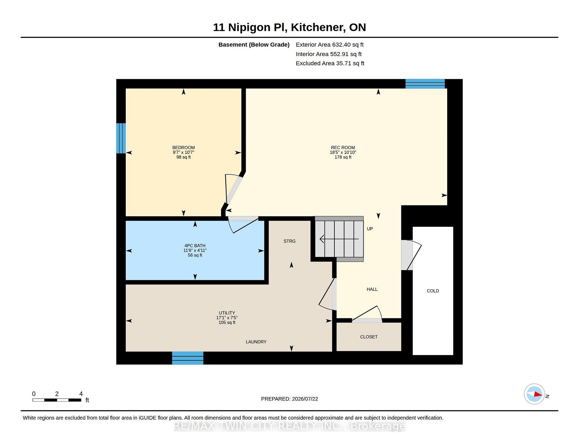 Photo 46 of 11 Nipigon Place, Kitchener, Grand River North — HOMEH