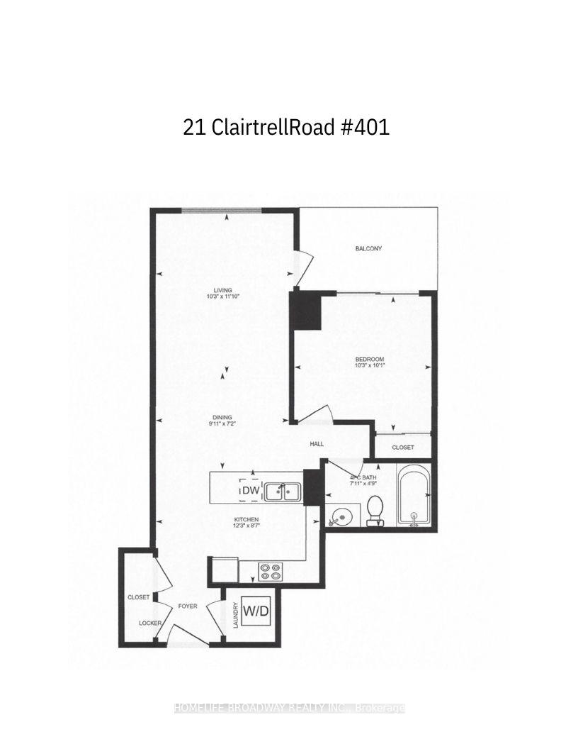Photo 16 of Unit 401, 21 Clairtrell Road, North York, Willowdale East — HOMEH