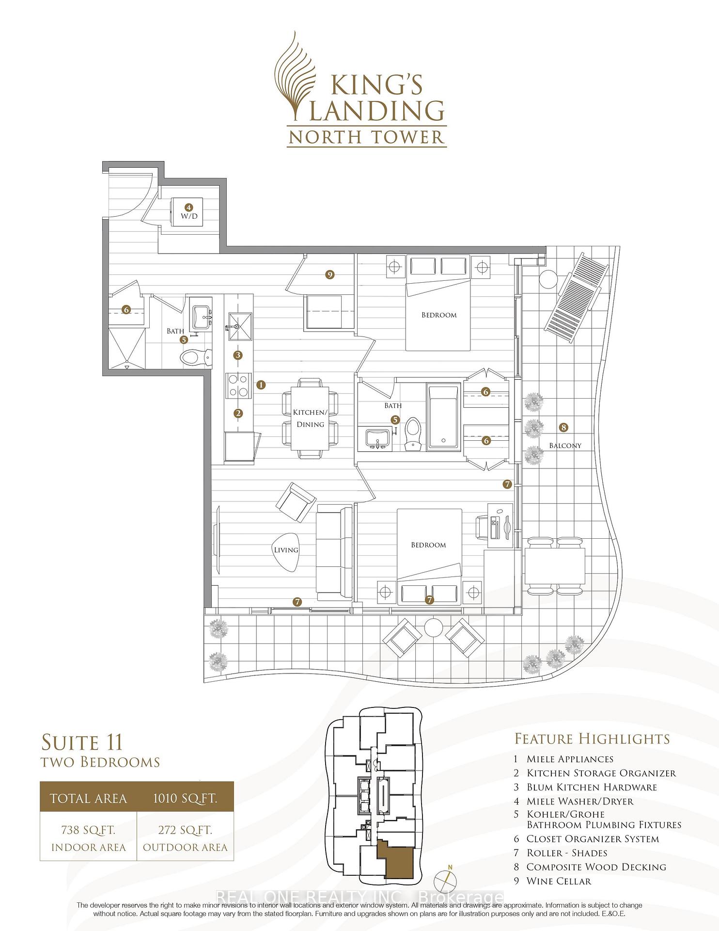 Photo 7 of Unit 2111, 75 Billes Heights, North York, Bayview Village — HOMEH
