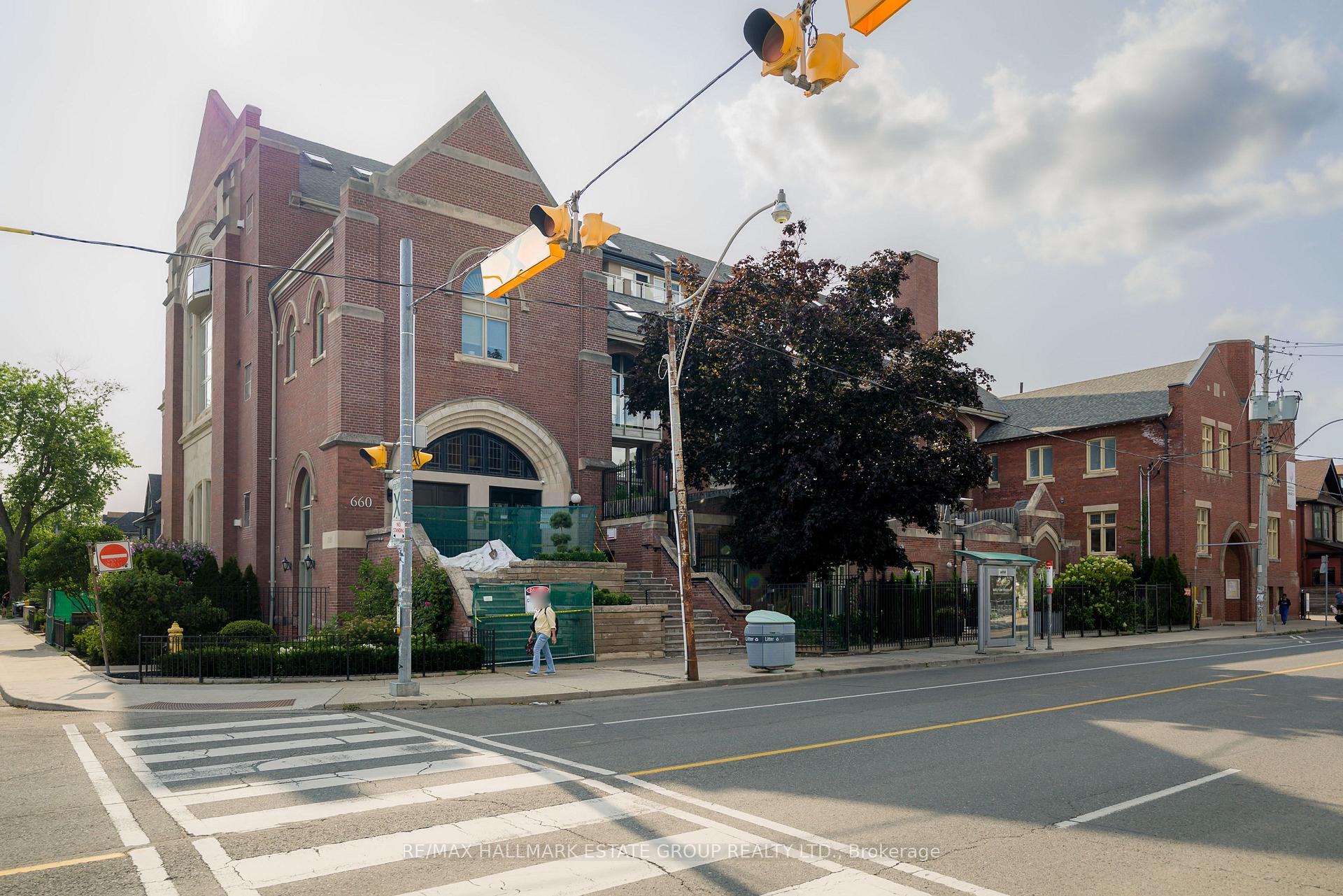 Front of Unit 106, 660 Pape Avenue