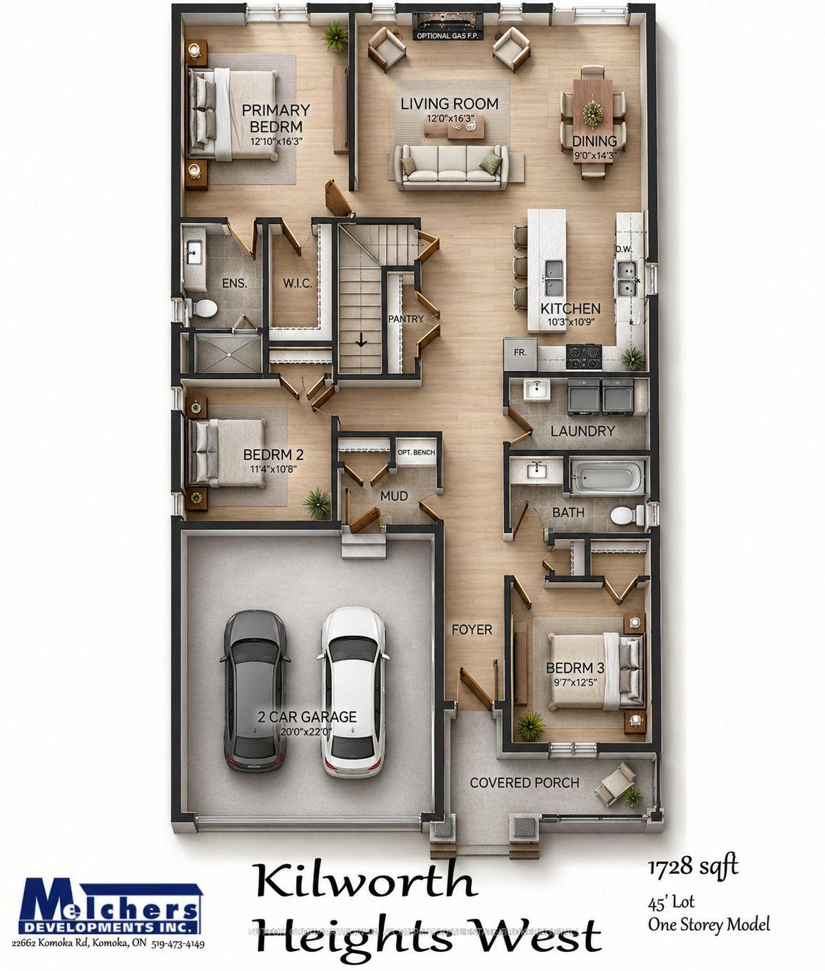 Photo 10 of Unit Lot #23, 91 Allister Drive, Middlesex Centre, Kilworth — HOMEH