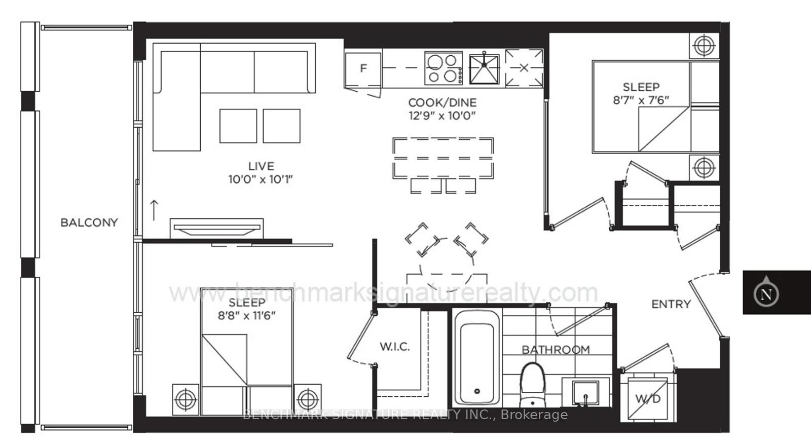 Photo 2 of Unit 2512, 20 Edward Street, Toronto, Bay Street Corridor — HOMEH
