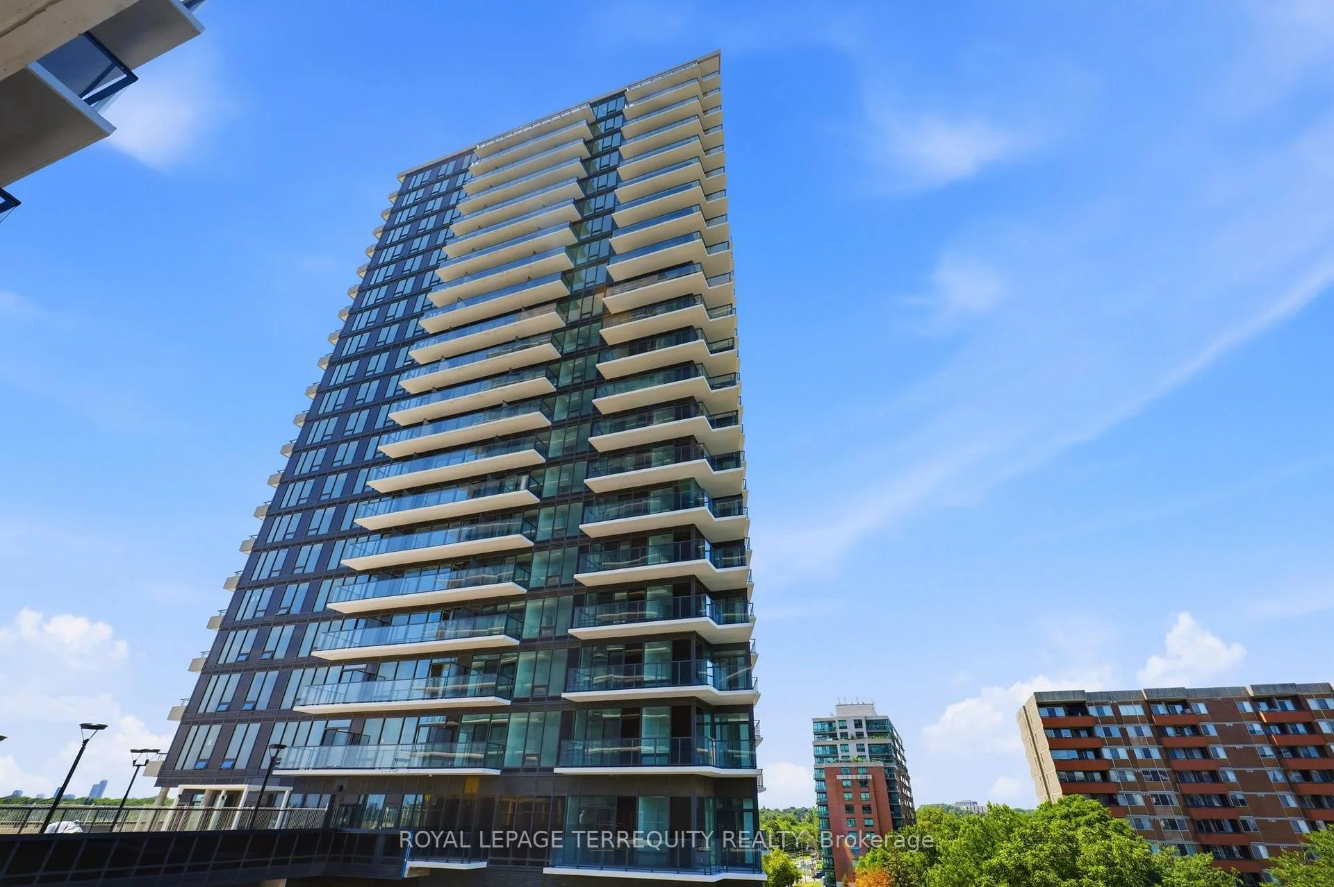 Front of Unit 712, 4010 Eglinton Avenue W