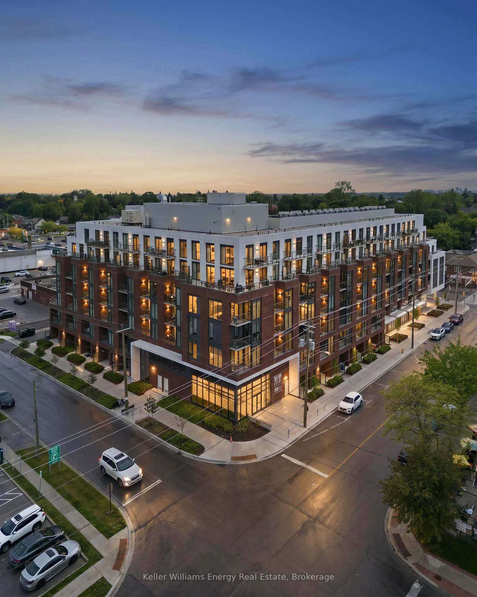 Front of Unit 417, 201 Brock Street S