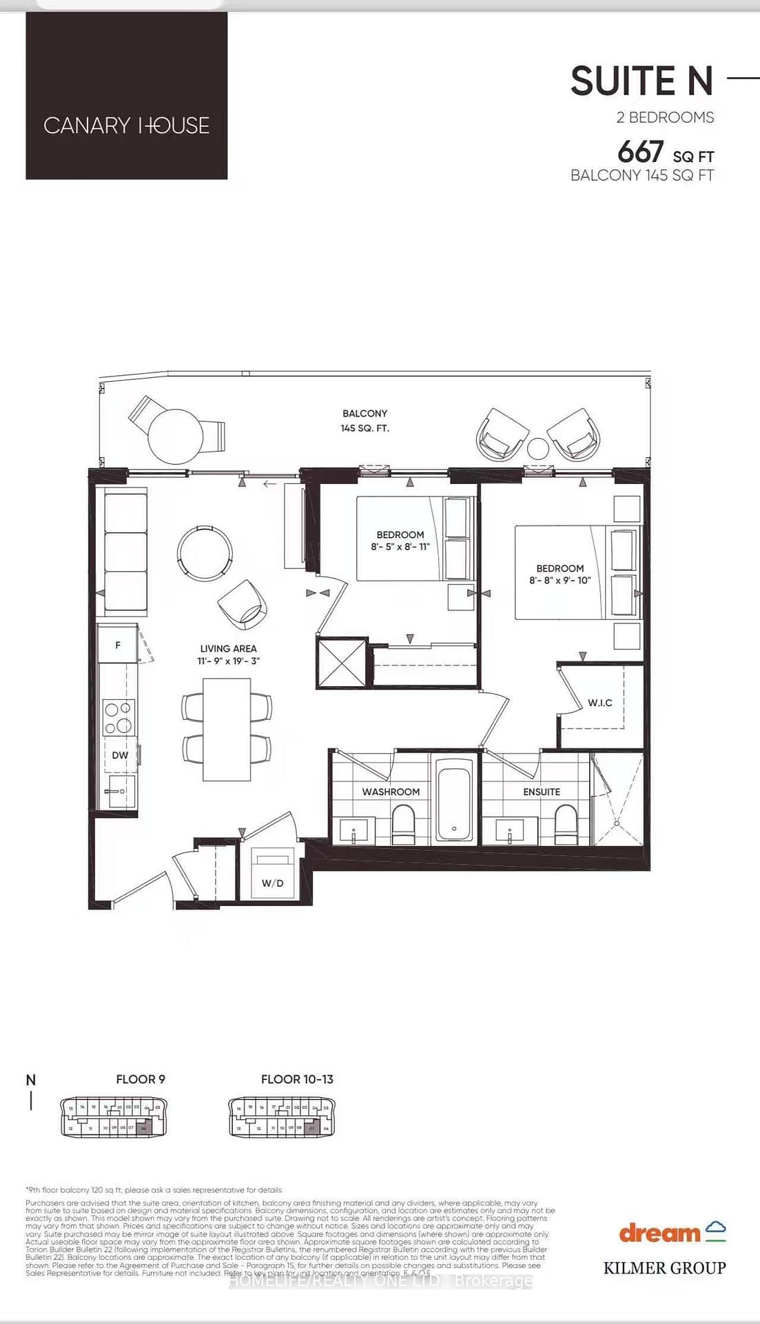 Photo 18 of Unit 1207, 425 Front Street E, Toronto, Waterfront Communities — HOMEH