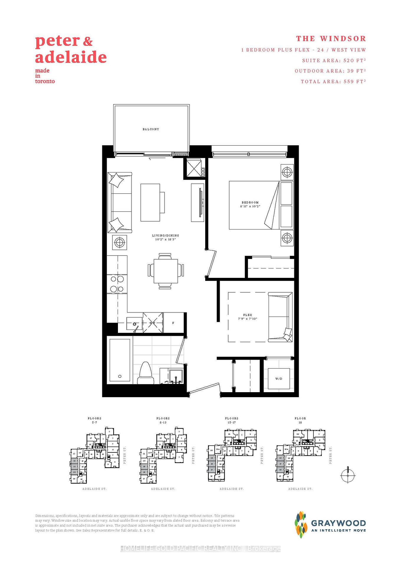 Photo 23 of Unit 622, 108 Peter Street, Toronto, Waterfront Communities — HOMEH