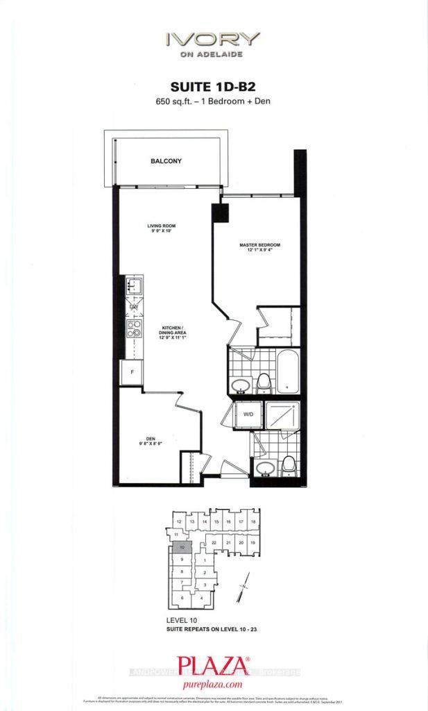 Photo 22 of Unit 1510, 400 Adelaide Street E, Toronto, Moss Park — HOMEH