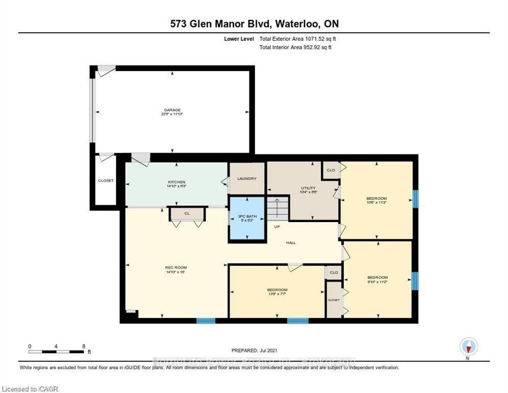 Photo 2 of Unit Unit B, 573 Glen Manor Boulevard, Waterloo, Lakeshore Village — HOMEH